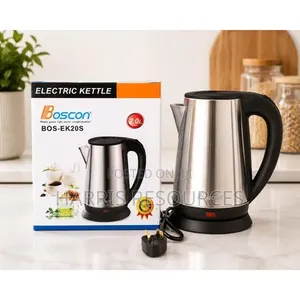 Boscon Stainless Steel Electric Kettle Jug