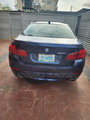 BMW 550i 2012 Blue