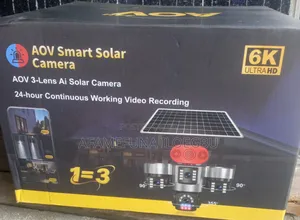 4G Solar 3lens Camera