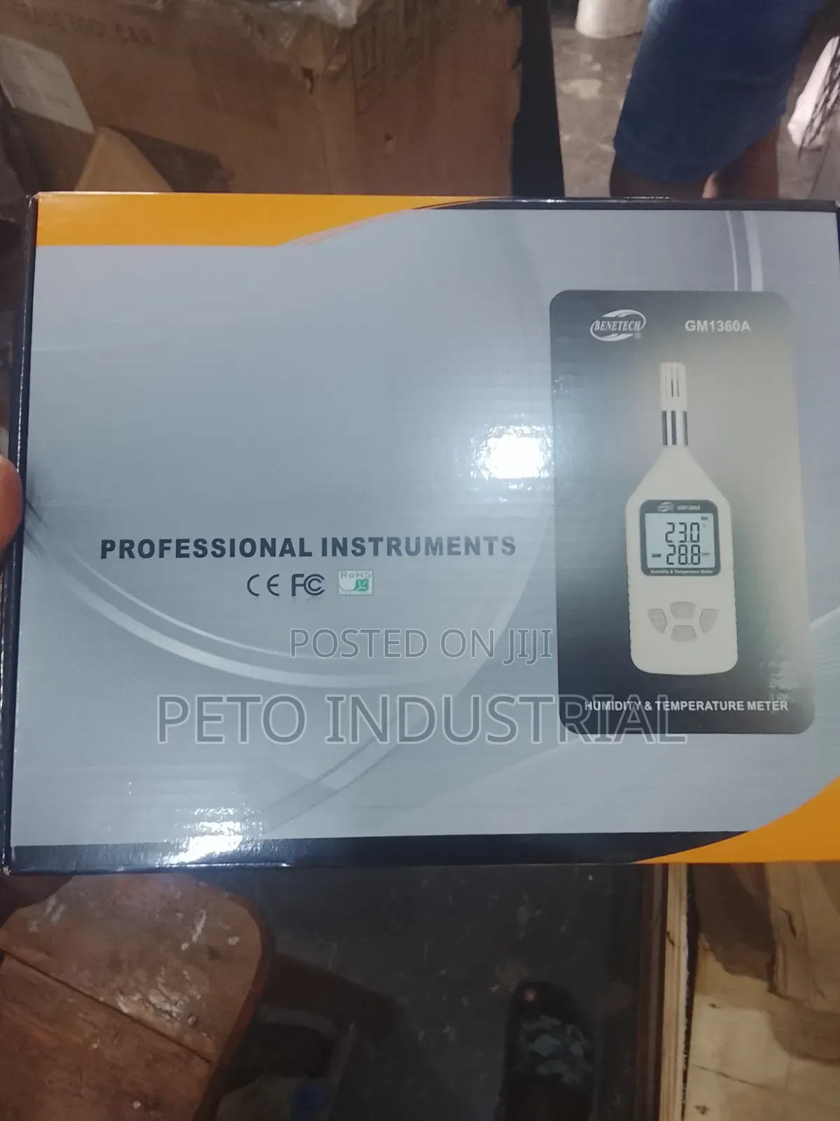 Humidity and Temperature Meter