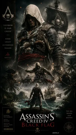 Assassin's Creed Black Flag Installation