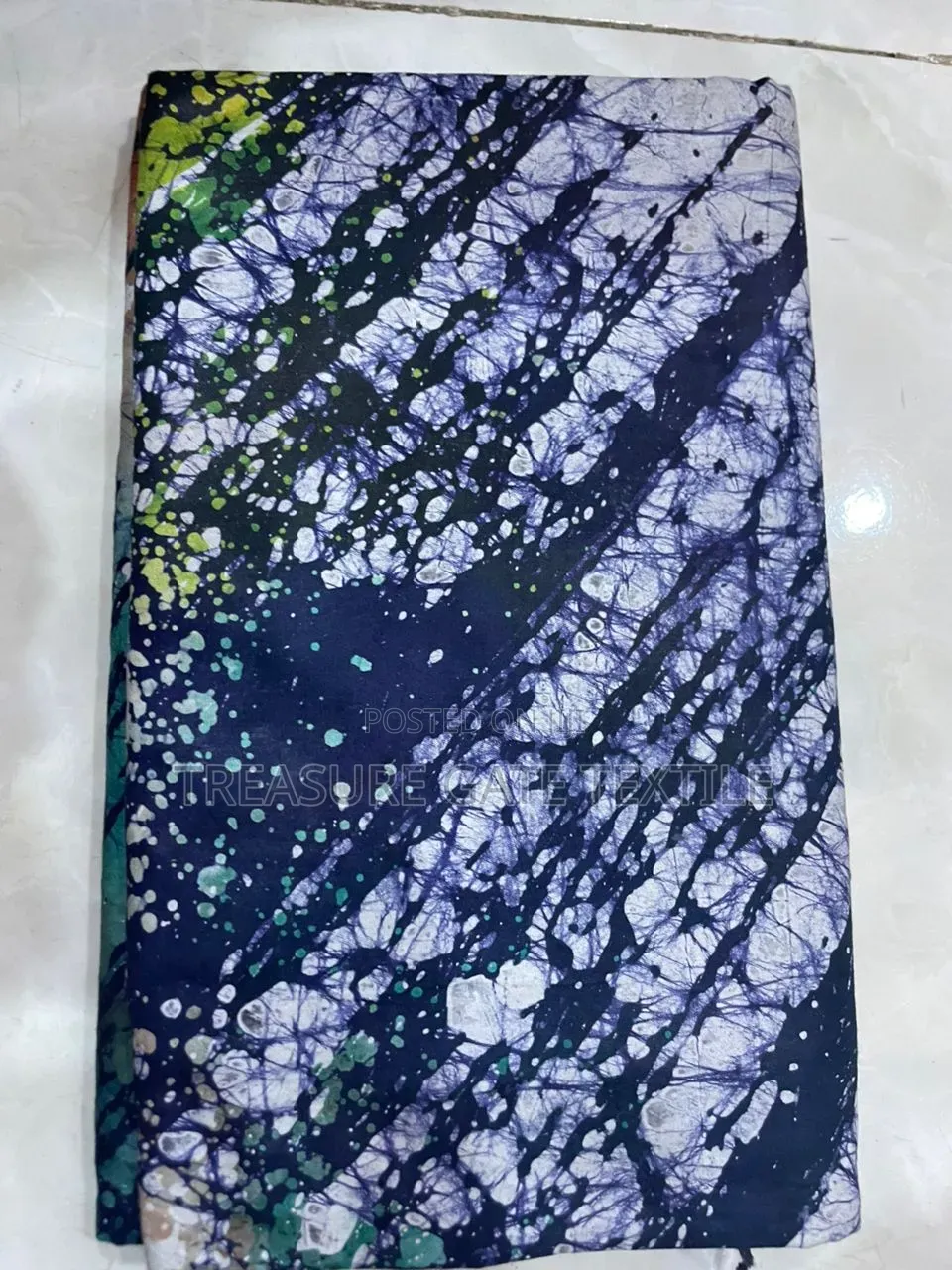 Big Batik on Cotton