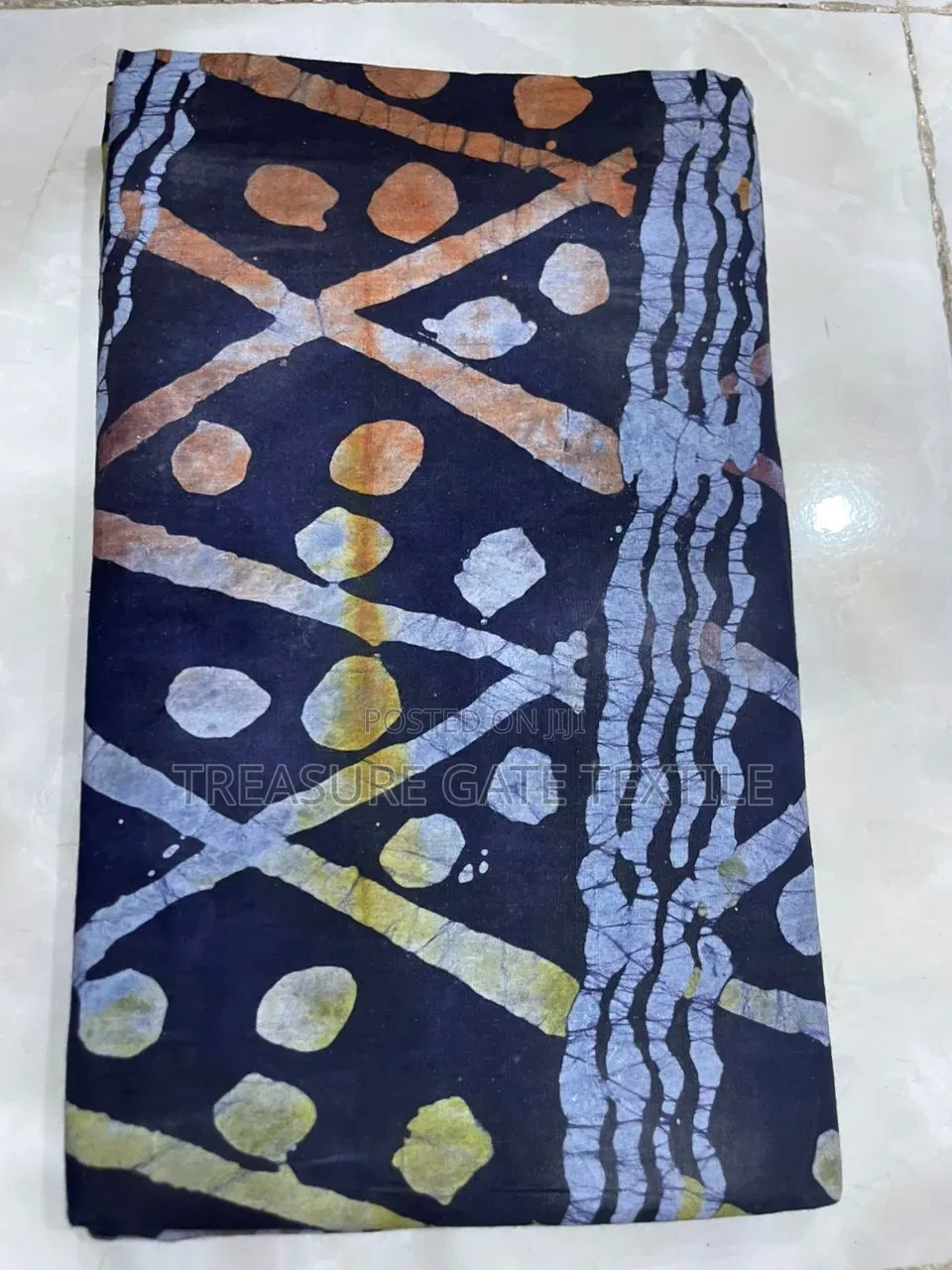 Big Batik on Cotton