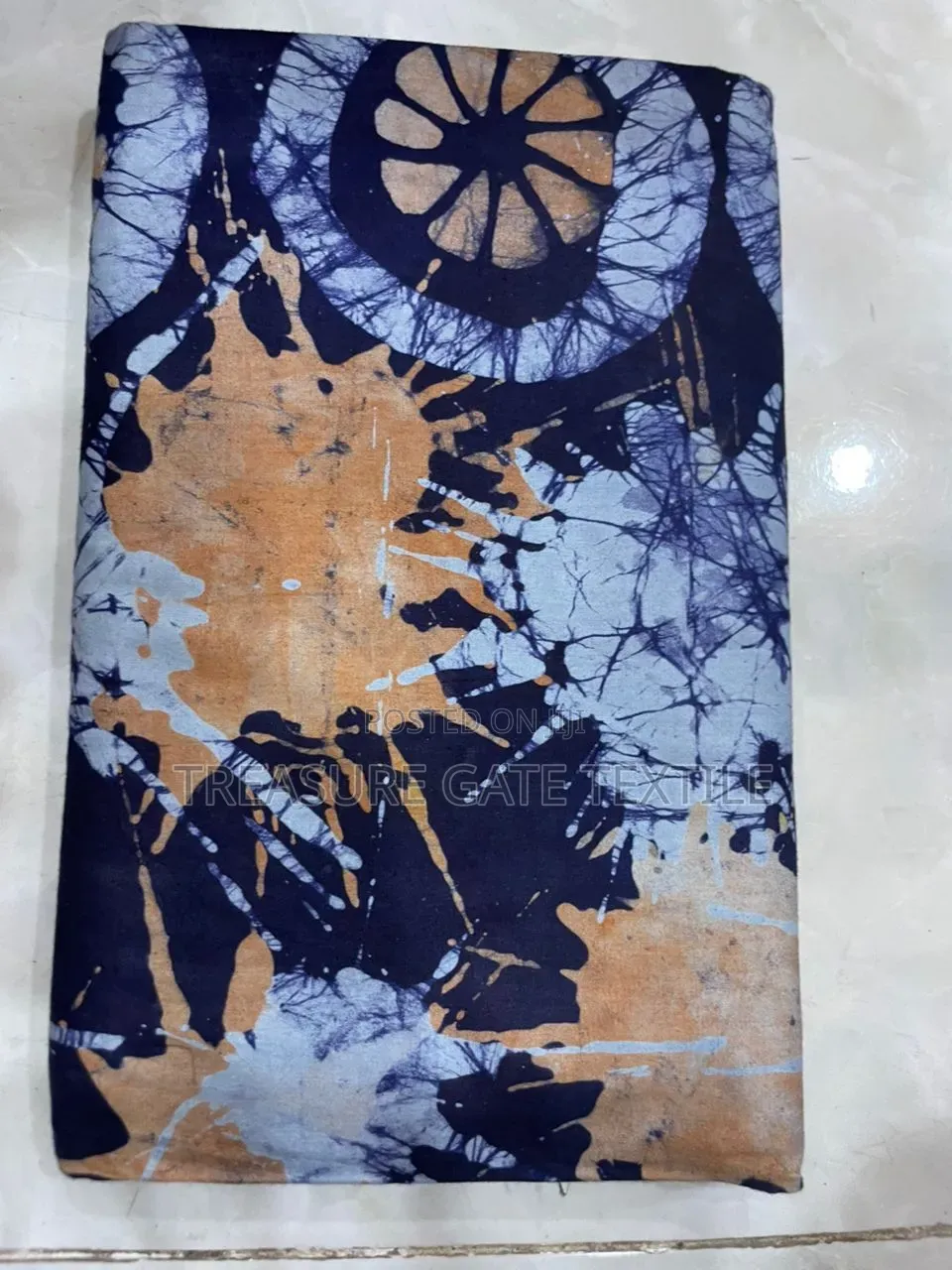 Big Batik on Cotton