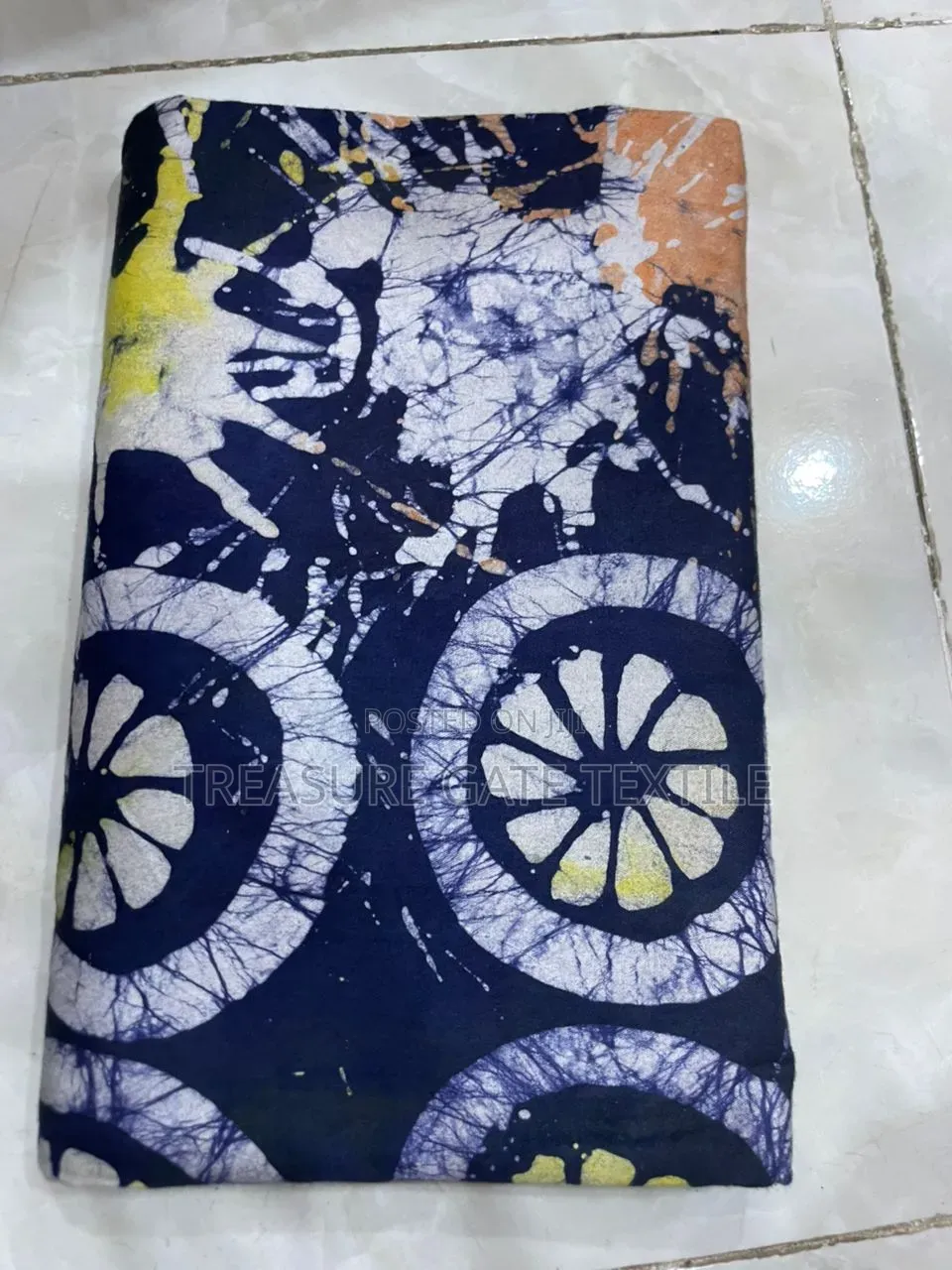 Big Batik on Cotton