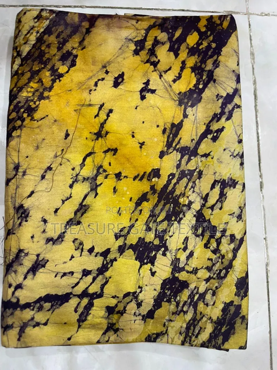 Big Batik on Cotton