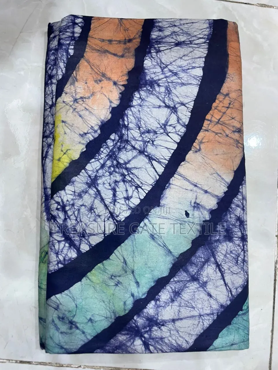 Big Batik on Cotton