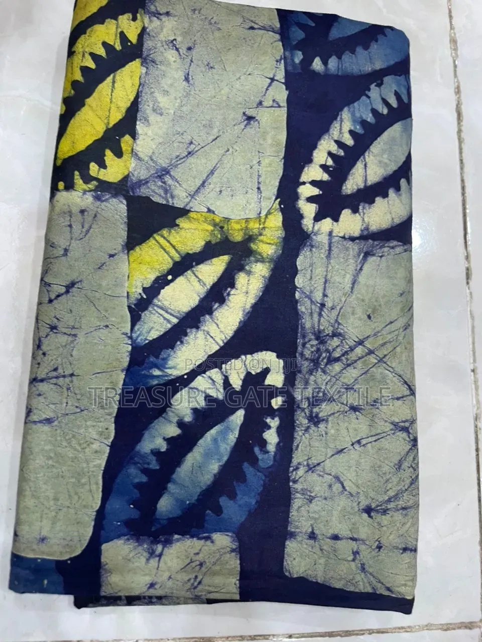 Big Batik on Cotton