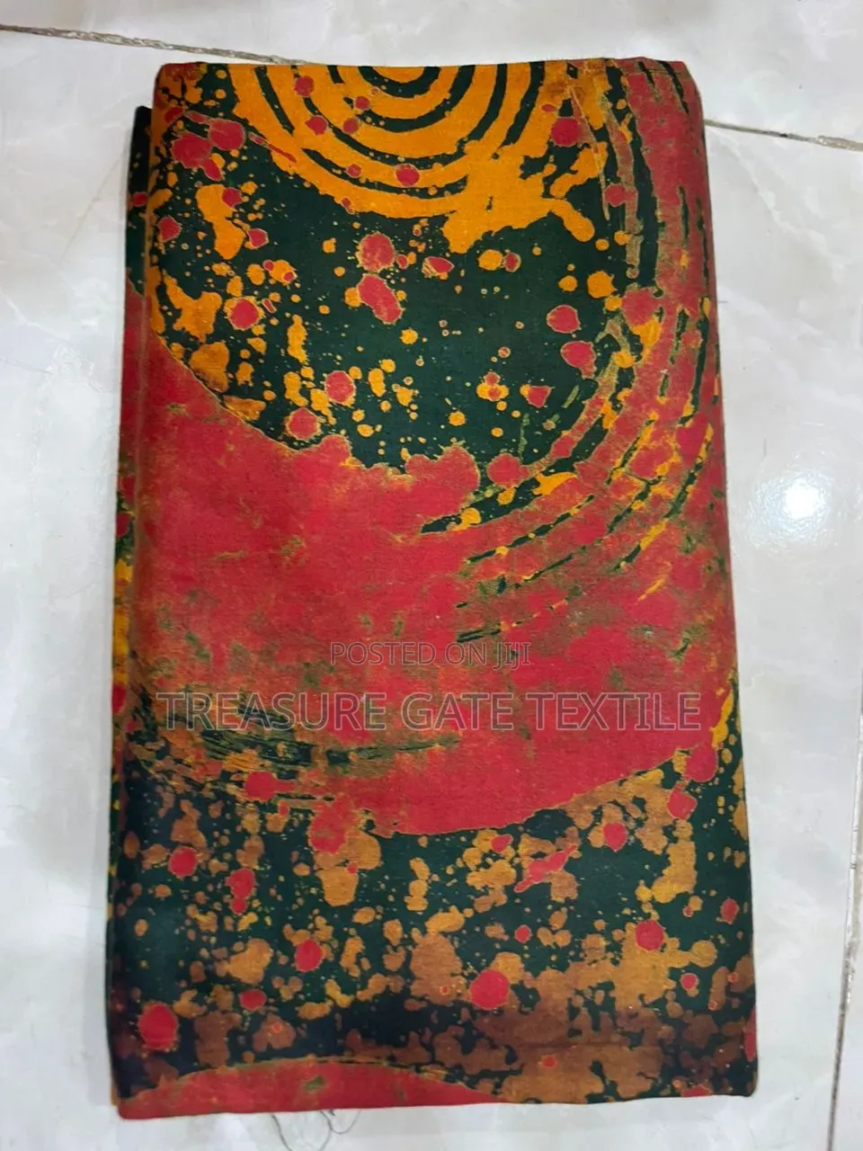 Big Batik on Cotton
