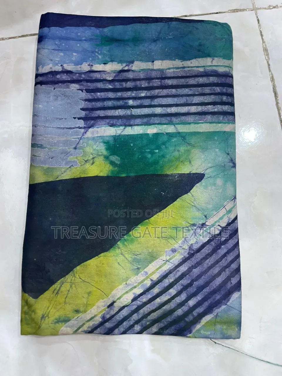 Big Batik on Cotton