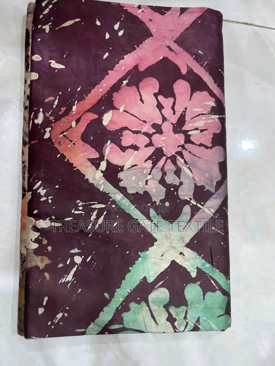 Big Batik on Cotton