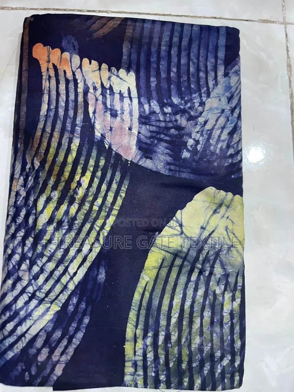 Big Batik on Cotton