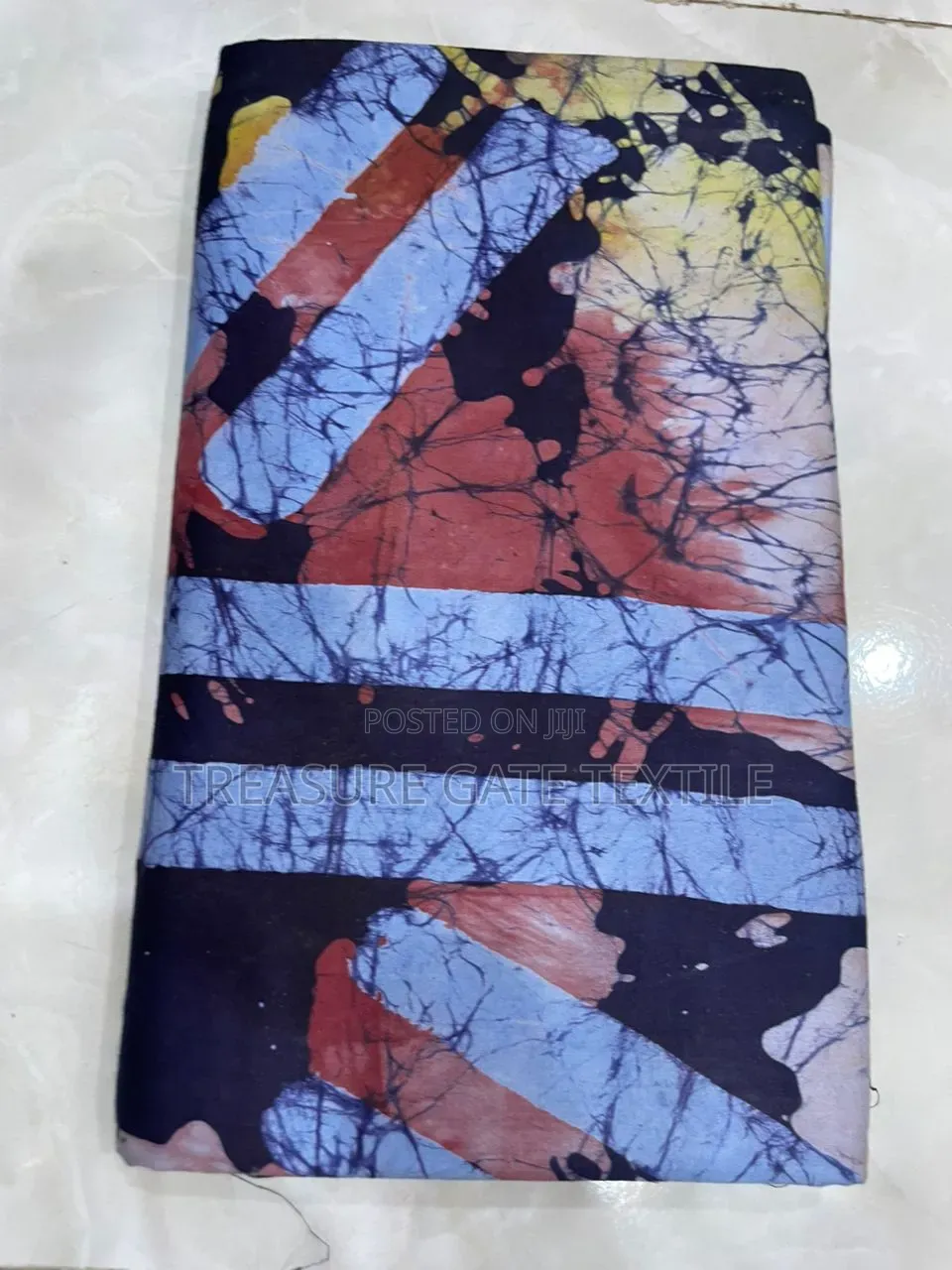 Big Batik on Cotton