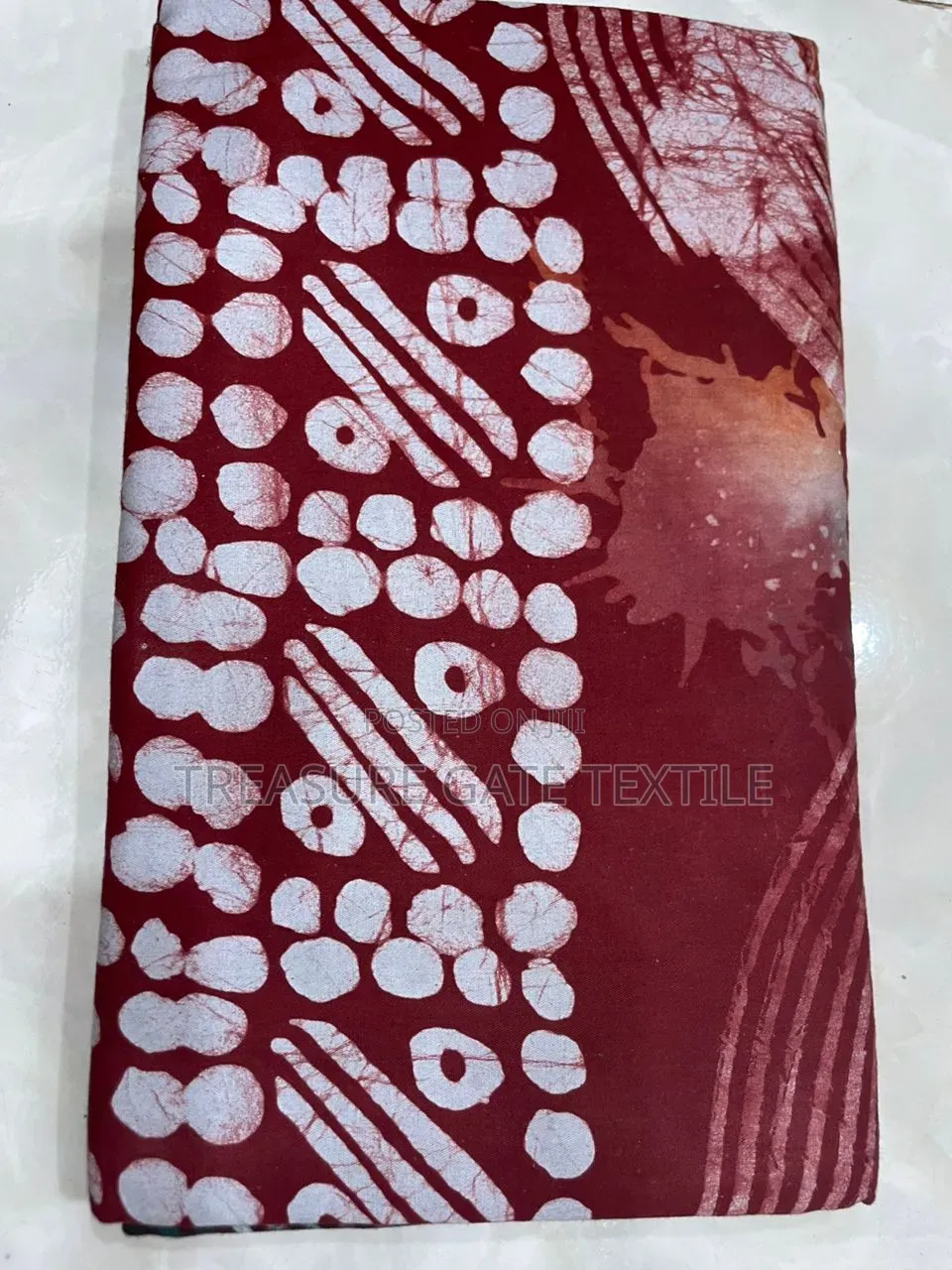 Big Batik on Cotton