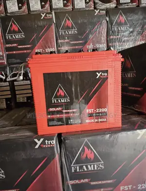 FLAMES  220Ah Tubular Battery