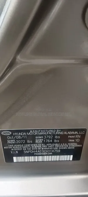 Hyundai Elantra 2012 Maroon