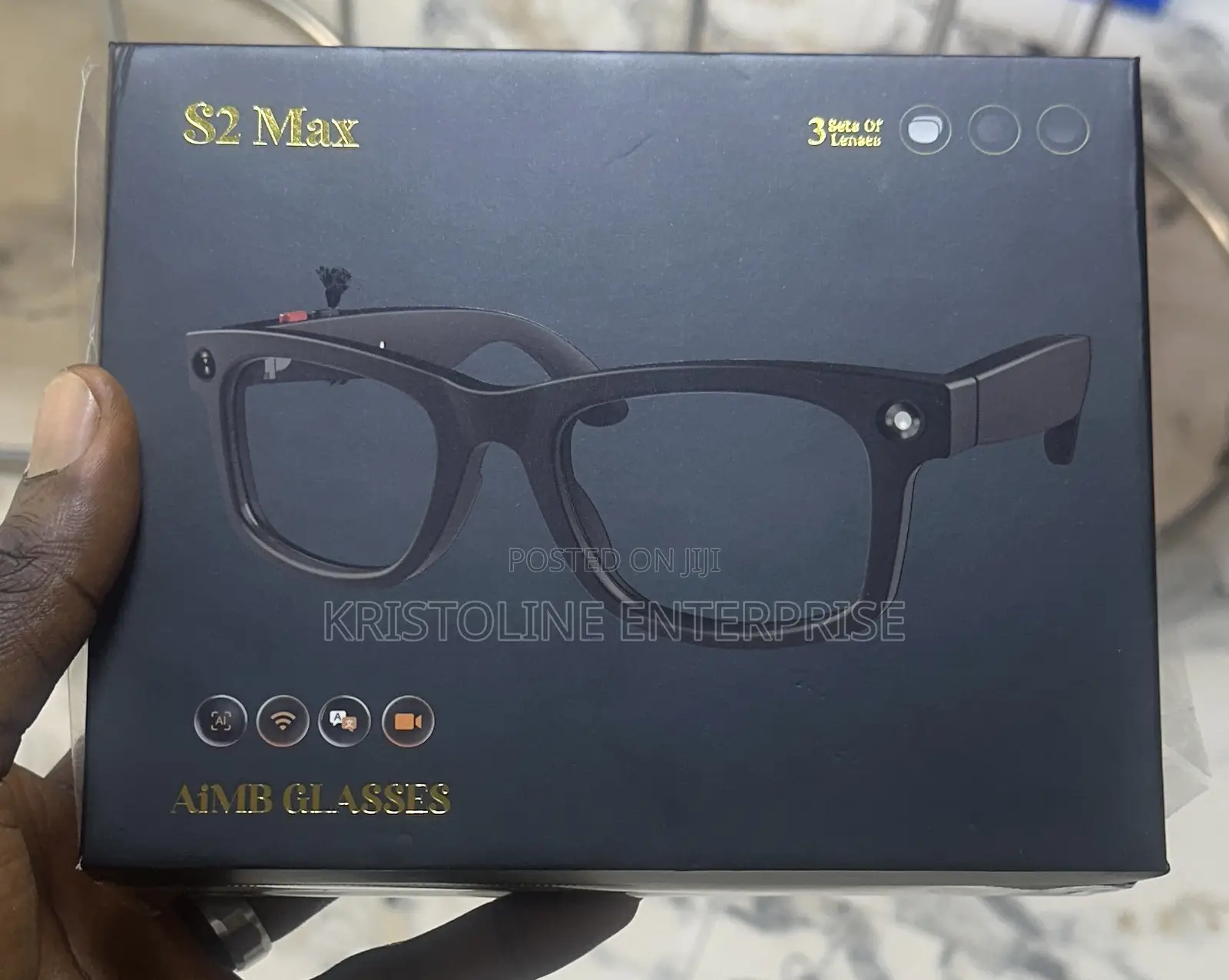 Smart Ai Glass With Metal Frame