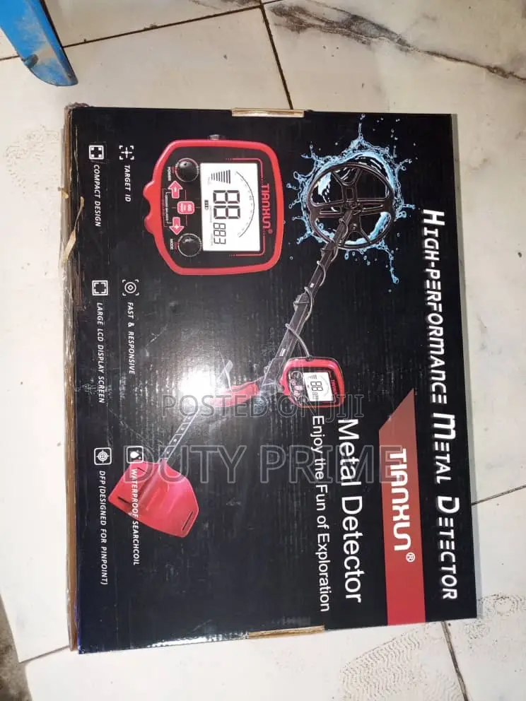 Tianxun High-Performance Metal Detector – LCD Target ID