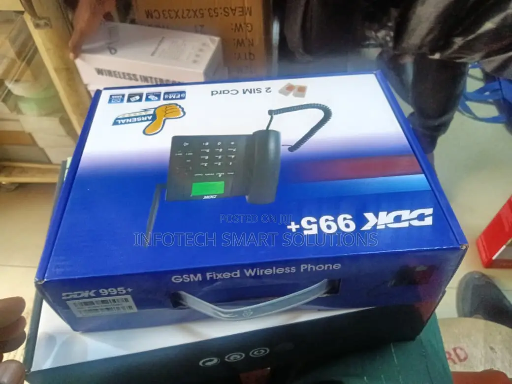 DDK 995+ 2 SIM GSM Fixed Wireless Desktop Phone