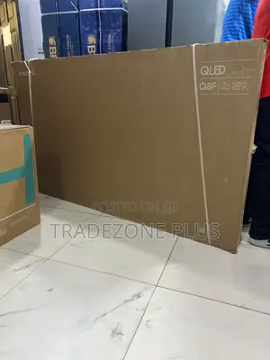 New Samsung Qled Q8f 75" Smart TV With Quality Stunning Entertainment