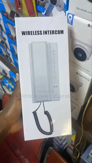 Wireless Intercom Telephone Fixed Desk Phone for Home Office