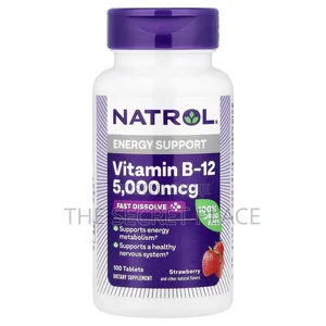 Natrol Vitamin B-12 5,000 MCG
