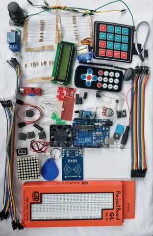 Arduino Uno R3 Starter Kit With Free Ultrasonic Sensor