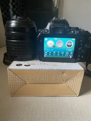Nikon D5500 With 18-105mm Lense