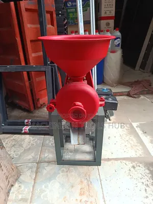 Wet and Dry Grinding Mill With Petrol Engine