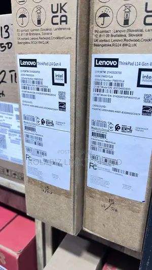 New Laptop Lenovo ThinkPad L14 16GB Intel SSD 512GB
