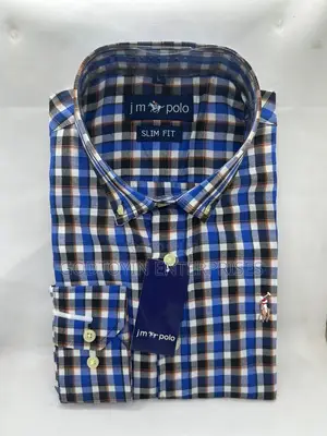 JM Polo Slim Fit Checkered Shirt