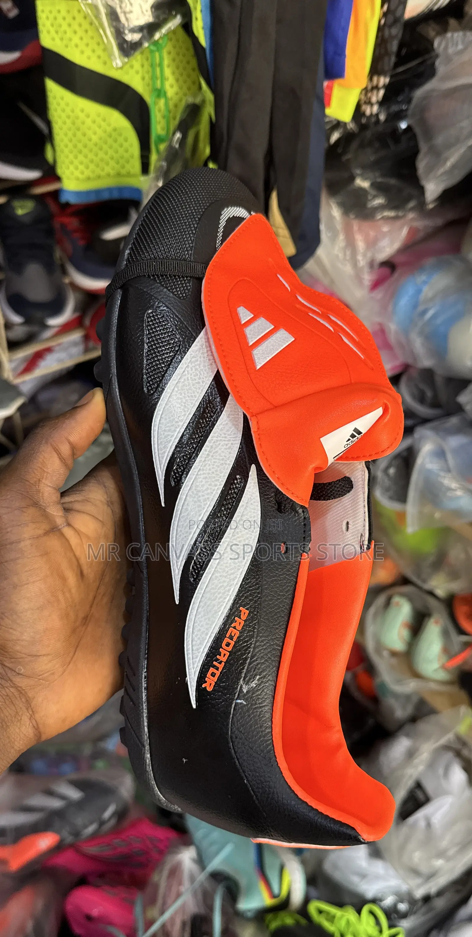 Predator Fold Over Tongue Canvass Boot