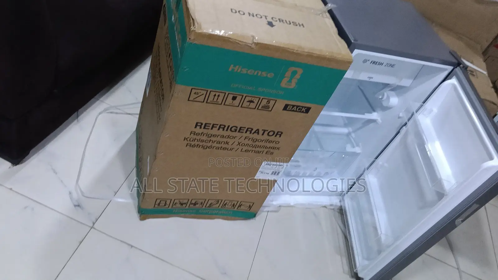 Hisense Single Door Fridge 90L Compact Size