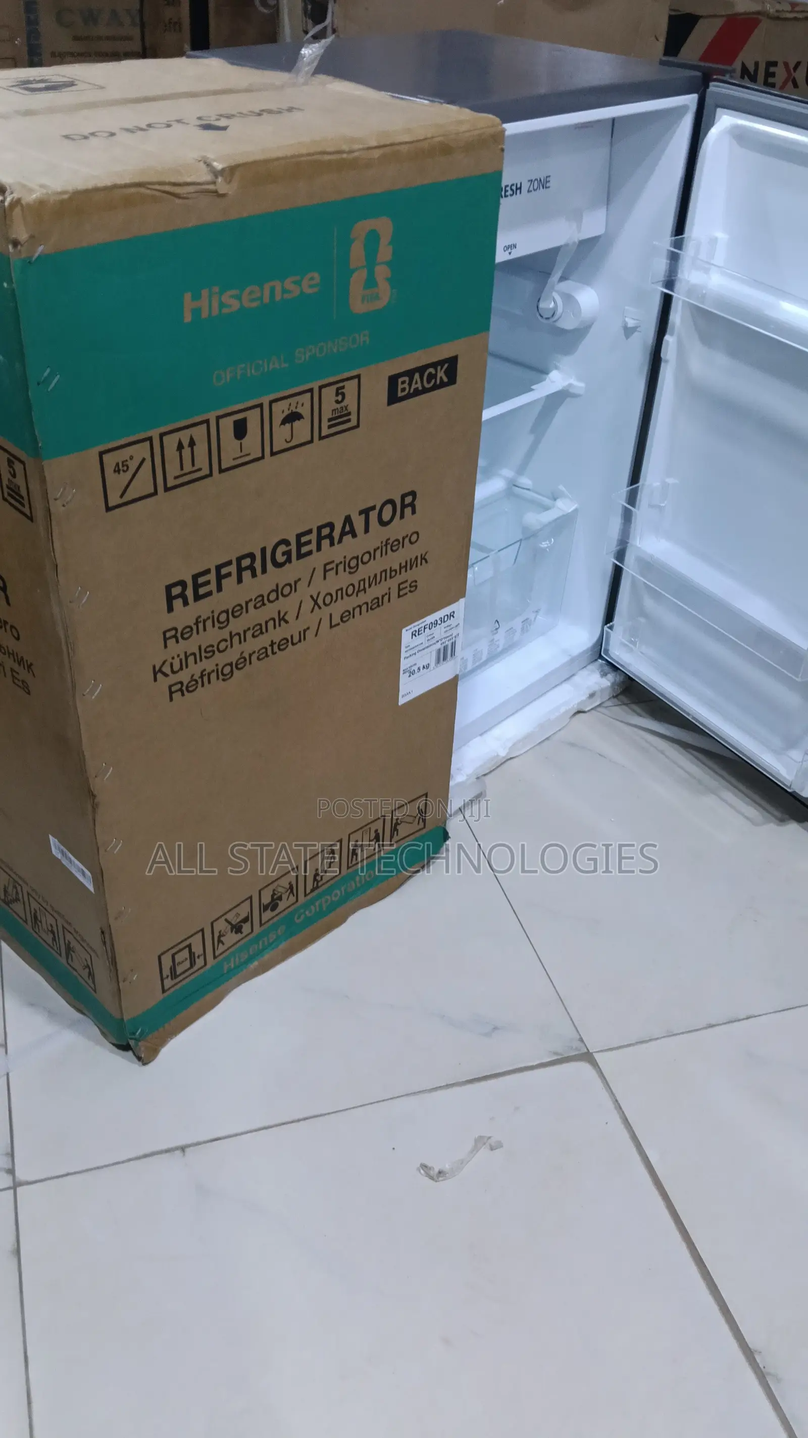 Hisense 90L Single Door Home Fridge