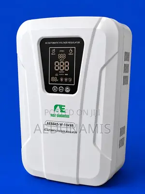A&E Dunamis 15KVA Relay Voltage Stabilizer Wall-Mount (45v-280v)