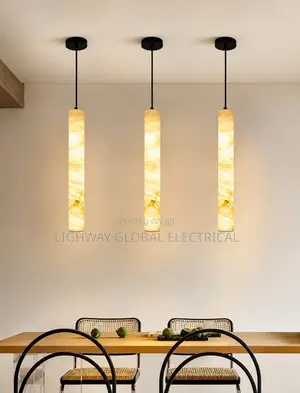 Modern Imitation Marble Luxury Pendant Light