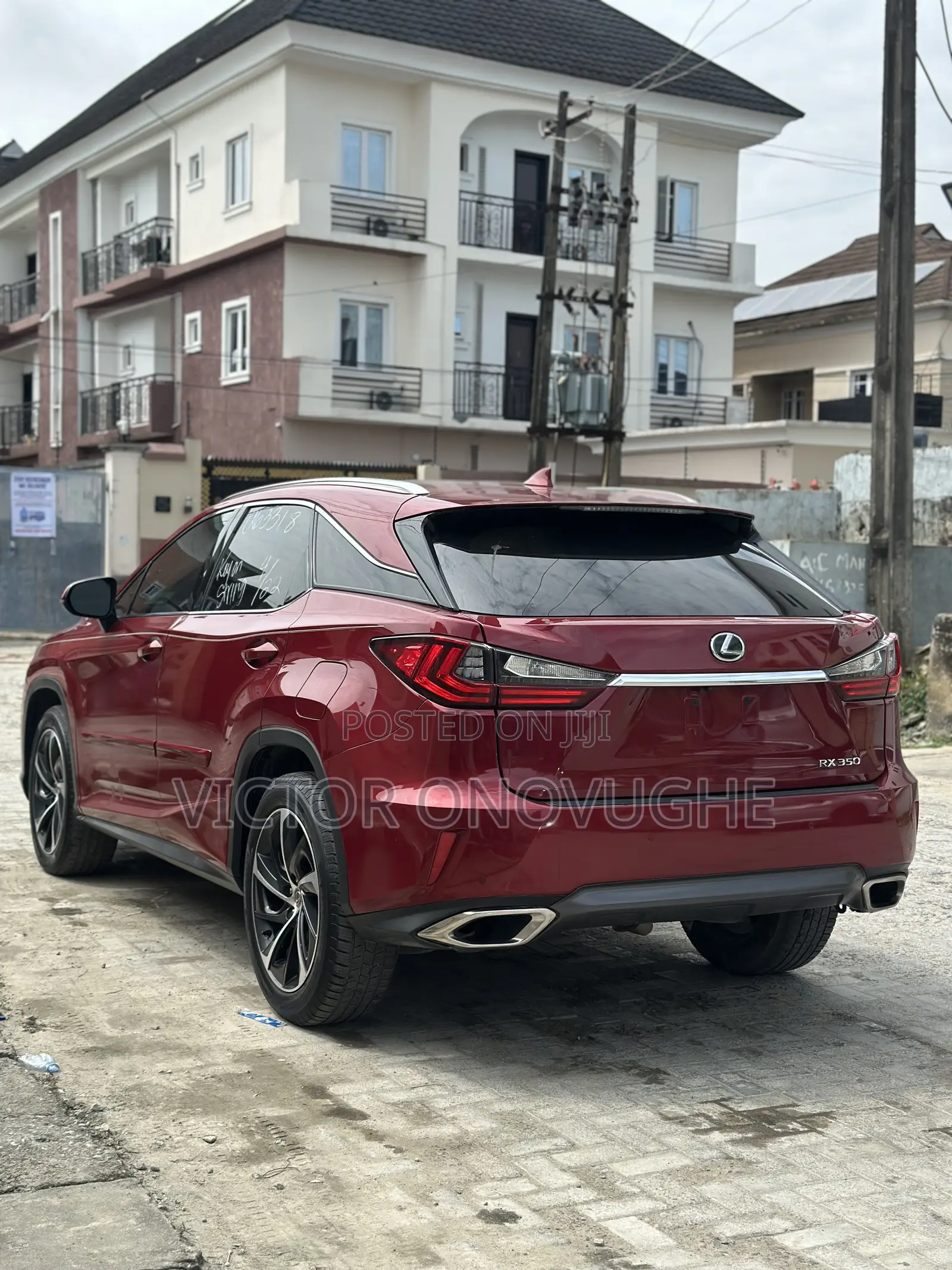 Lexus RX 350 AWD 2017 Red