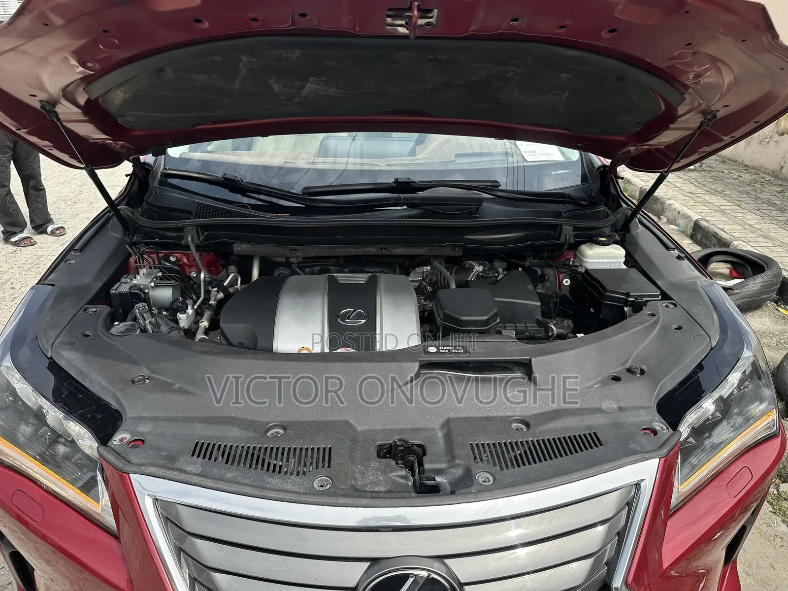 Lexus RX 350 AWD 2017 Red