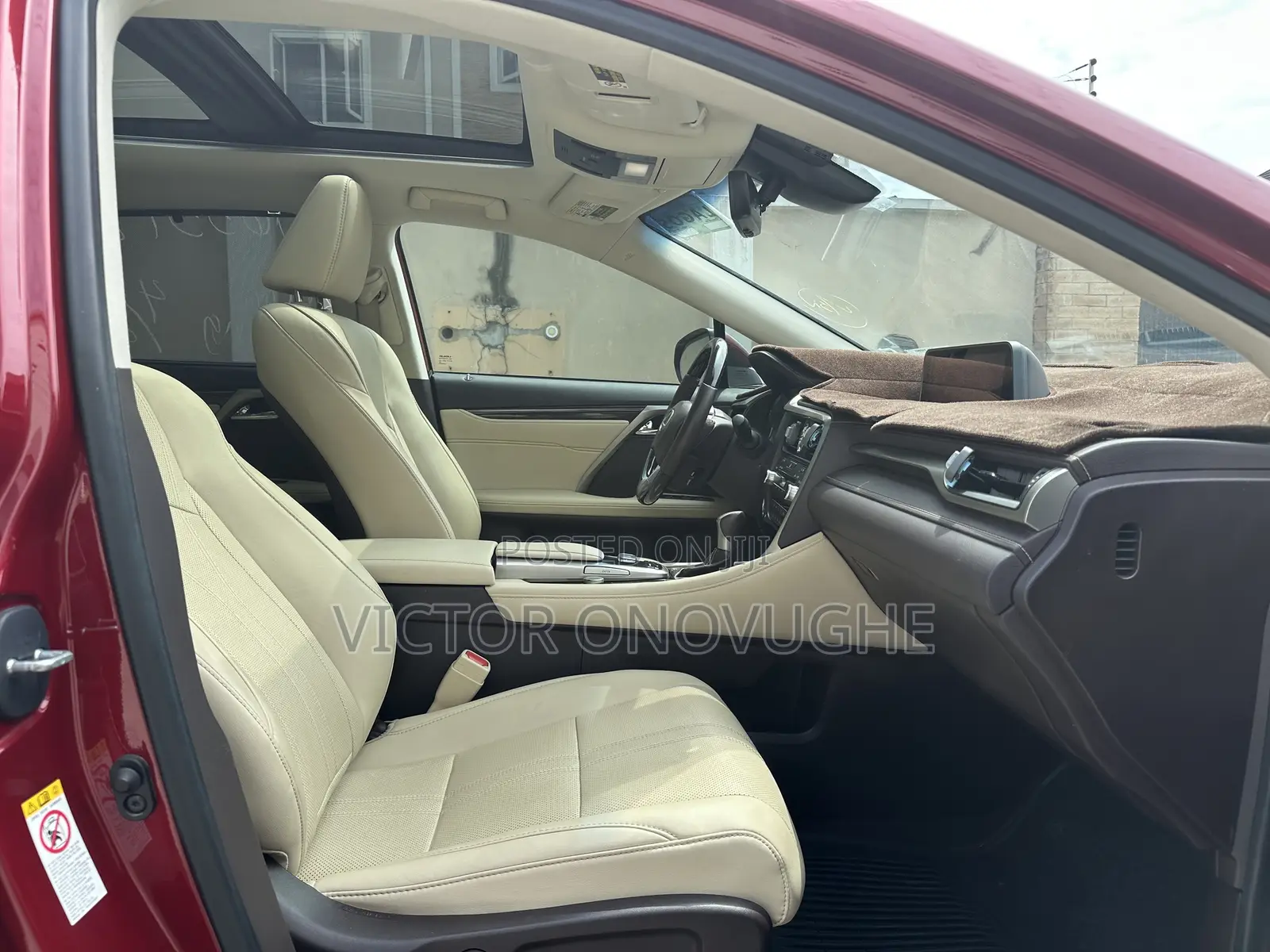 Lexus RX 350 AWD 2017 Red