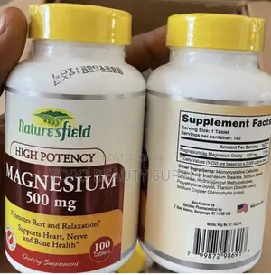 Nature’s Field Magnesium 500mg