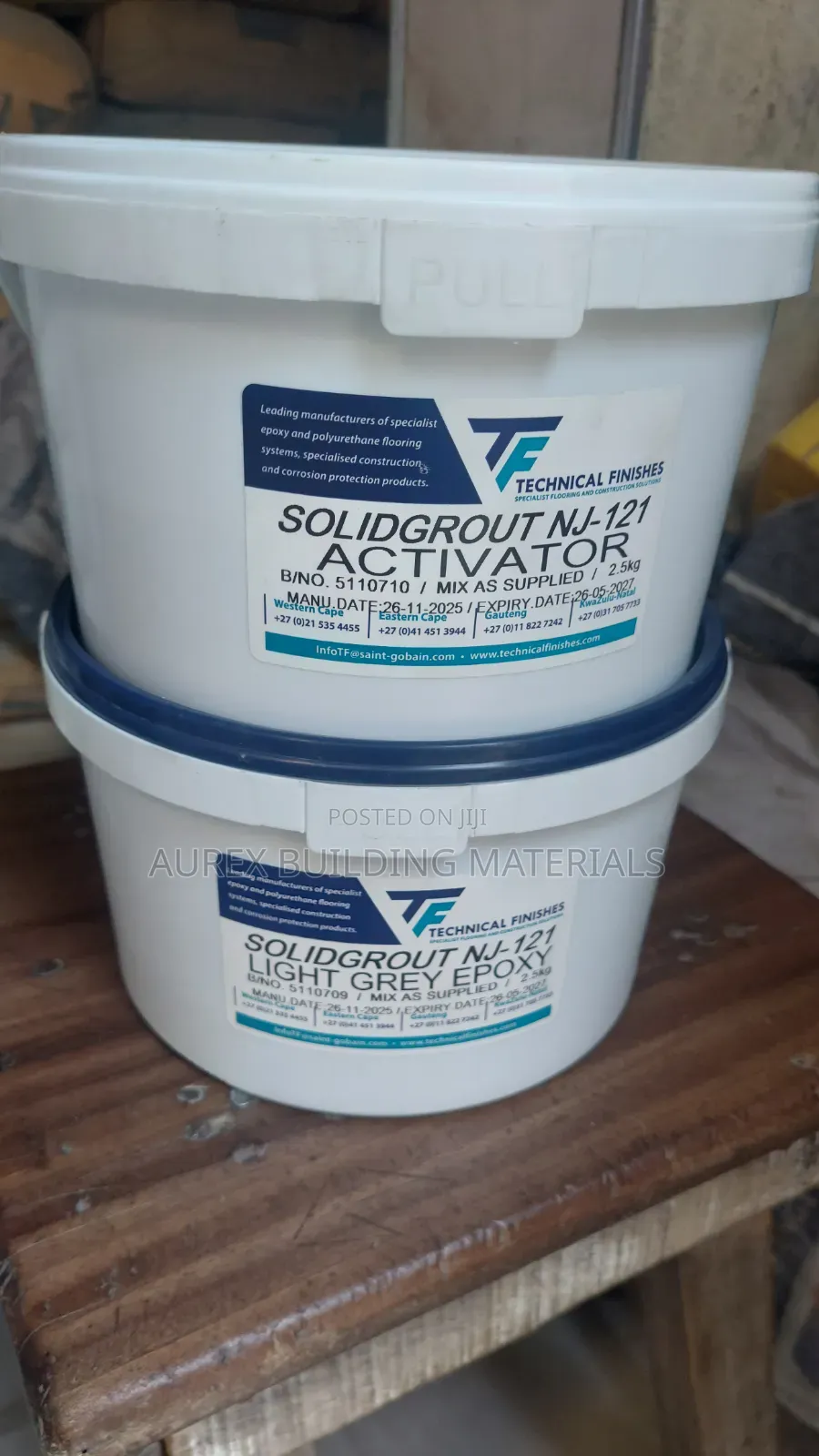 Solidgrout Nj-121 Light Epoxy – Professional Epoxy Grout