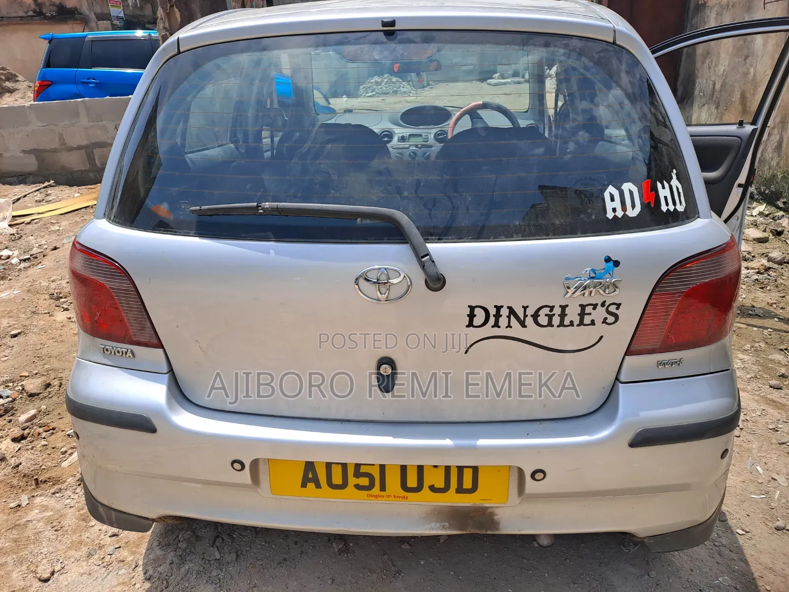 Toyota Yaris 2003 Silver