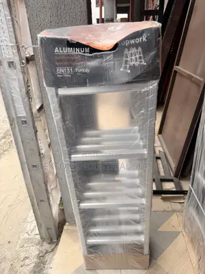 4 by 4 Aluminum Folding Ladder