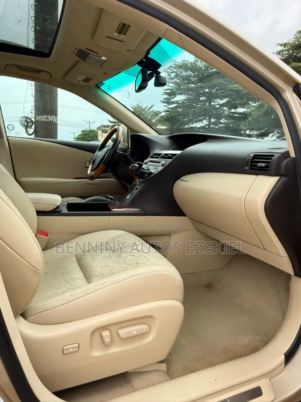 Lexus RX 2010 Gold