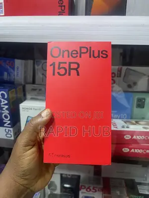 New OnePlus 15R 512 GB Black