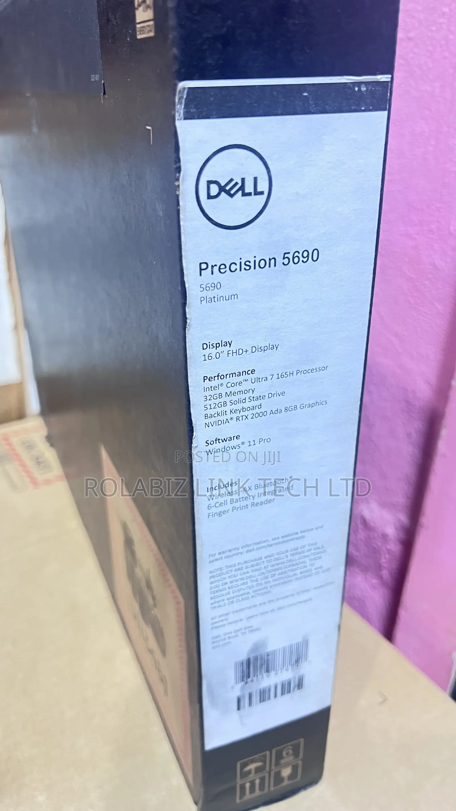 New Laptop Dell Precision 5690 32GB Intel SSD 512GB