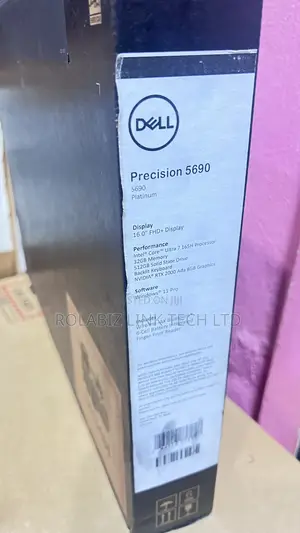New Laptop Dell Precision 5690 32GB Intel SSD 512GB