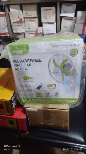 Rechargeable Wall Fan