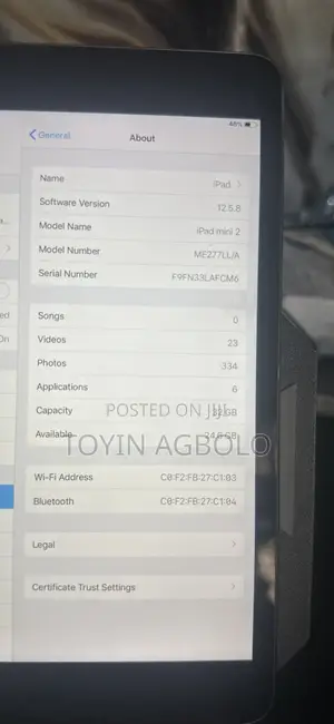 Apple iPad Air 32 GB Black
