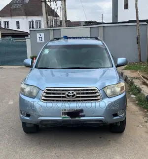 Toyota Highlander 4x4 2008 Blue
